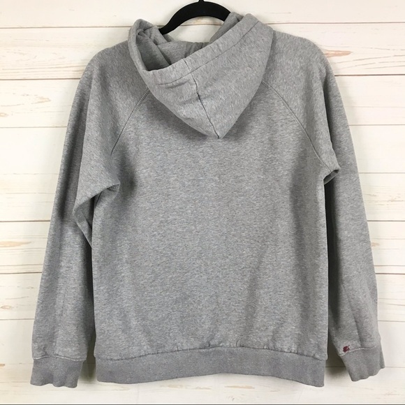 adidas Trefoil Logo Heather Gray Pullover Hoodie - Picture 5 of 14